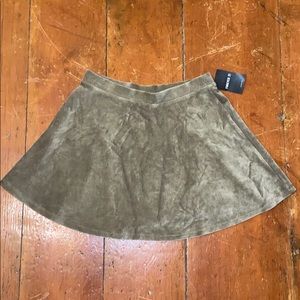 Forever 21 Corduroy Circle Skirt